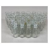 Vintage Glass Apothecary Bottles / 30 pc