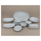 Noritake China 'Colony' Serving Pieces / 13 pc