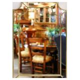 Mirror in Gold Tone Frame