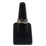 Sz 6.5 Sterling Silver Mystic Topaz Ring