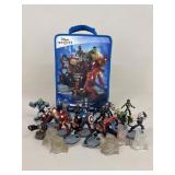 Disney Infinity Marvel Superhero Figurines W/ Case