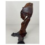 Carved Wooden Statue