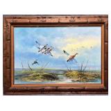 Duck Hunt Original Painting on Canvas