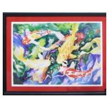 'A Koi Gathering' Print by Tracy Reid