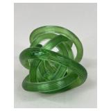 Art Glass Infinity Rope Knot