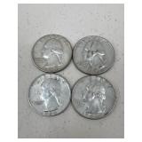 1964 Quarters / 4 pc
