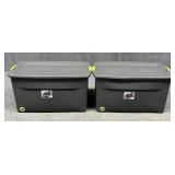 Sterilite 45 Gallon Rolling Storage Containers