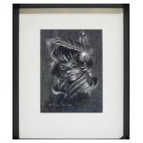 Little Princess Star-Light Print by Monteague