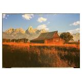 'Fall at the Barn' Print on Canvas by Rick Louie