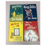 Vintage Dr. Seuss Books / 4 pc