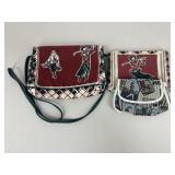 Golf Theme Messenger Bag & Pouches / 3 pc