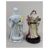 Ceramic & Resin Santa Figure/Musical Figure