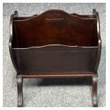 Wood Magazine Rack
