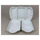 Italian Over And Back Serving Trays / 3 pc