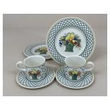 Villeroy & Boch 'Basket' Dishes / 6 pc