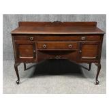 Antique Queen Anne Style Buffet