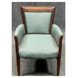 Carved Wood Arm Chair