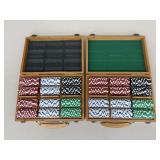 Poker Chip Sets w/ Cases