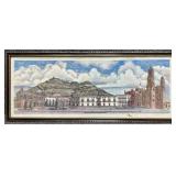 Plaza Civica Zacatecas Mexico Print