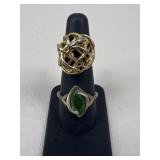 Sz 10 & 4.5 18k GF Rings