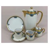 Vintage Porcelain Coffee/Tea Set / 21 pc