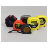 Craftsman/Stanley+ Measuring Tapes / 6 pc