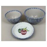 Laurie Gates Pottery Bowls & Pie Dish