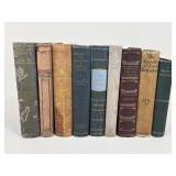 Antique & Vintage Book Assortment 1886-1955 / 9 pc