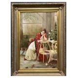 Original Oil Painting on Canvas Signed