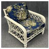 Chinese Chippendale Style Arm Chair