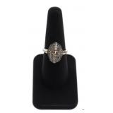 Size 6.5 Sterling Silver & 14K Ring