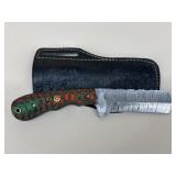Custom Fixed Blade W/ Sheath