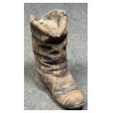 Concrete Boot Planter