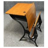 Antique Students Desk