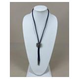 Bolo Tie w/ Metal Lion Slide