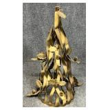 Tall Metal Christmas Tree Candelabra