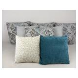 Throw Pillows/ 8 pc
