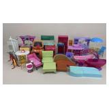 Assorted Barbie Furniture & Playset Accessories