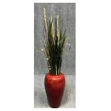 Artificial Arrangement in Lacquered Vase