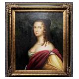 Original Oil on Canvas Portrait Paintinig