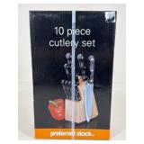 Preferred Stock 10-Piece Cutlery Set NIB