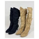 Sz 12 Womenï¿½s ComfortView Boots / 2 Pair