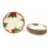 "Apple" pattern Bread Plates by Franciscan 6pc