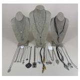 Costume Necklaces / 24 pc