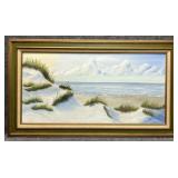 Original Painting on Canvas Signed Joy