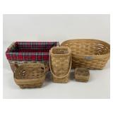Woven Baskets / 5 pc