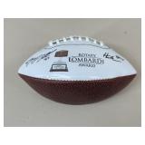 Rotary Lombardi Award Signed Football