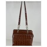 Vintage Ligator Leather & Alligator Purse