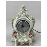 Vintage Ceramic Mantle Clock