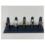 Sz 5 - 9 Costume Rings